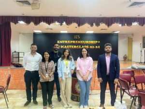 Agility volunteers supported INJAZ IES Entrepreneurship Masterclass